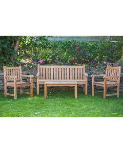 Teak outdoor furniture set