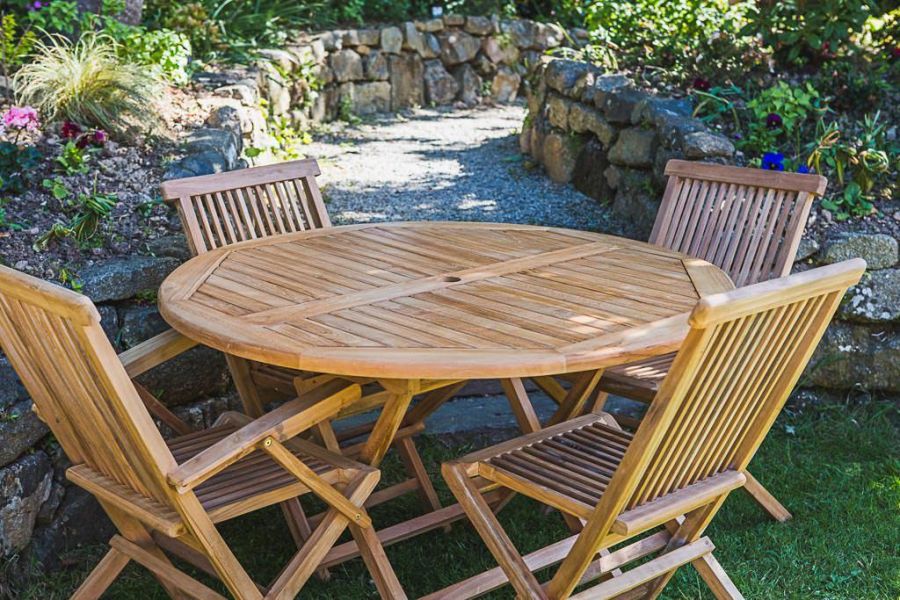 4 Seater Garden Table and Chair Set