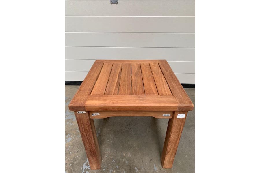 Solid Teak Coffee Table 45cm - Clearance