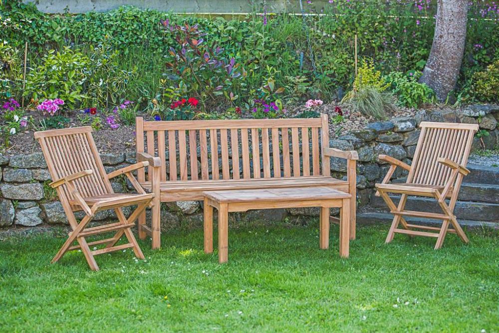Garden Furniture Glasgow 24 teak garden bench sets
