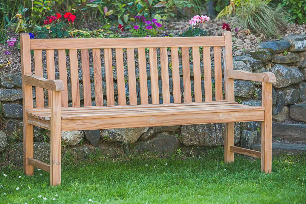 Teak Garden Bench – Catherine 5ft (seats 3) Classic