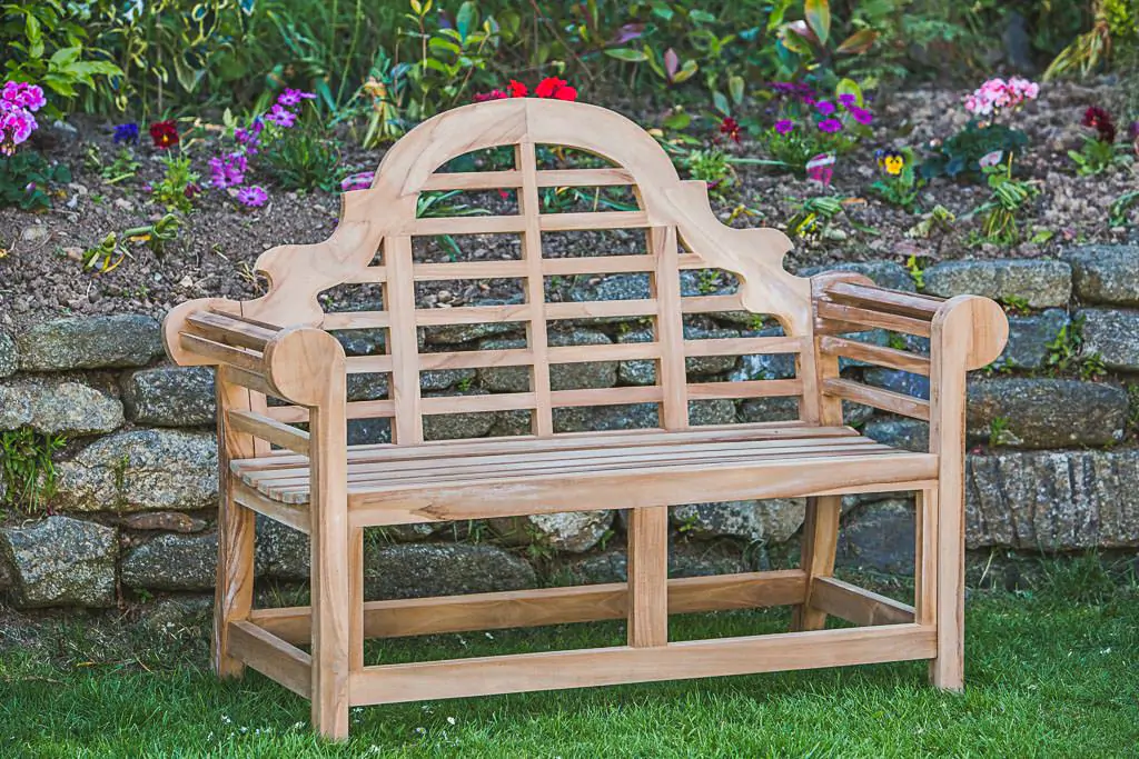 Teak Lutyens Bench Garden – 4ft (seats 2)