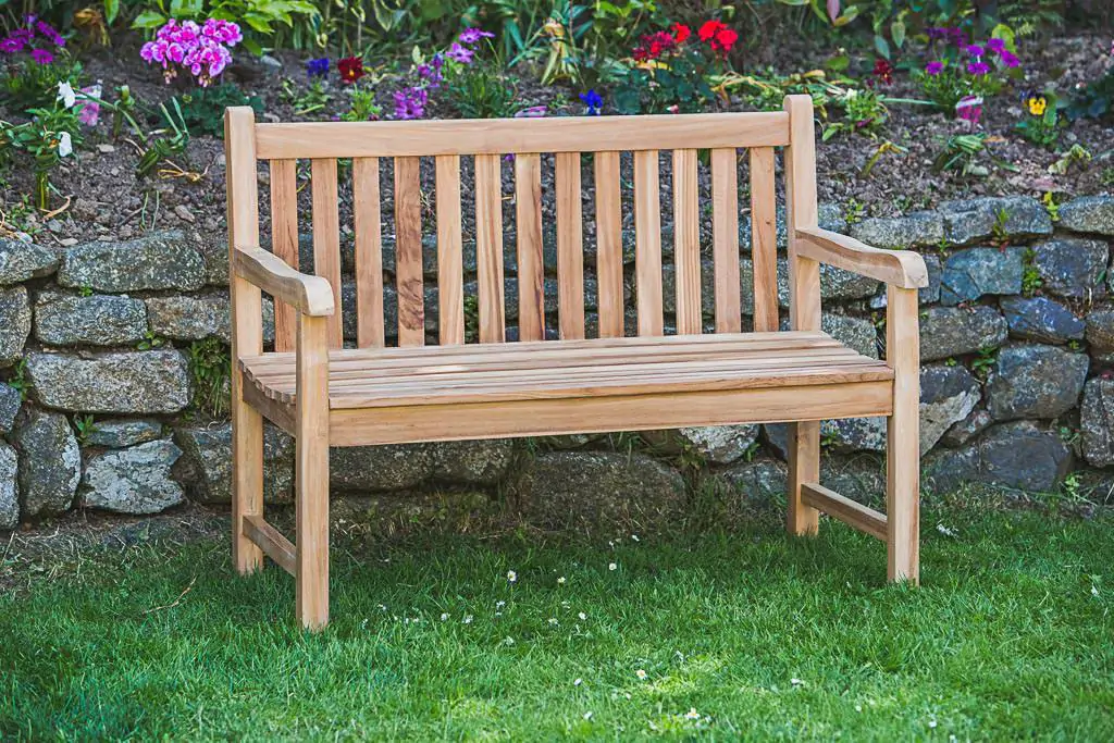 Teak Garden Bench Classic – Catherine 4ft (seats 2)