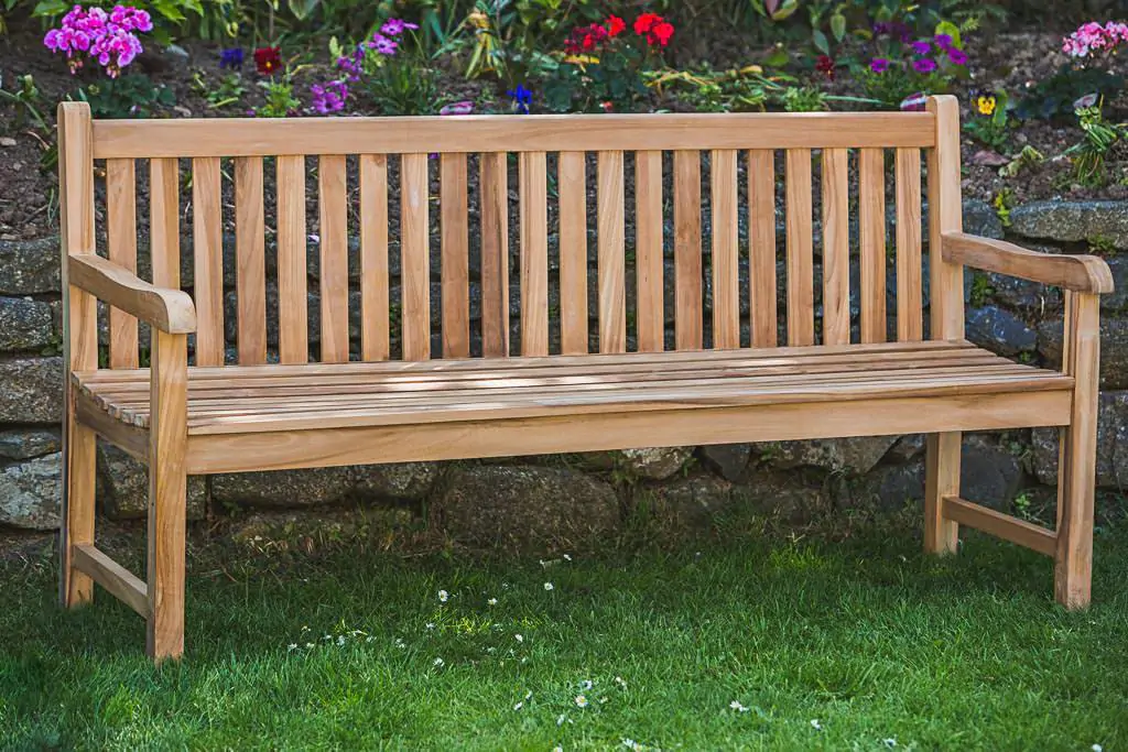 Teak Garden Bench – Classic Catherine 6ft (seats 4)