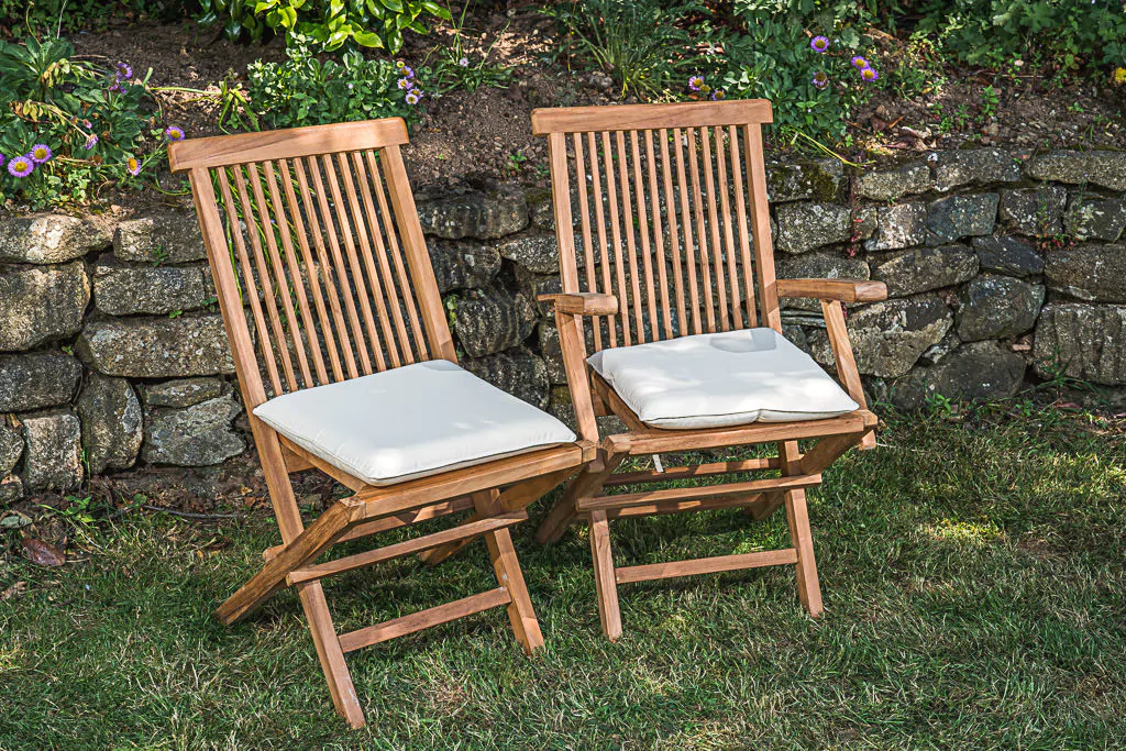 Set of 4 Garden Chair Cushions