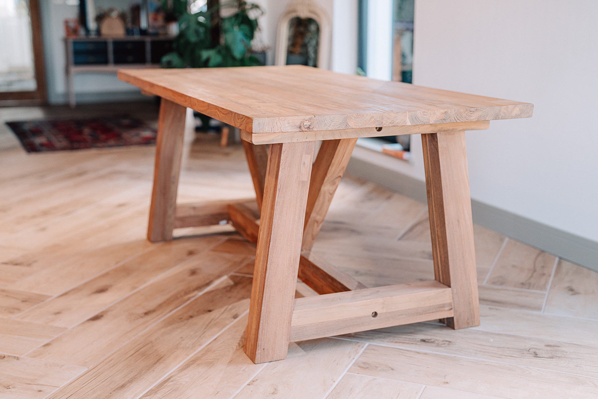 Rinsey Farmhouse Family Table 1.8m