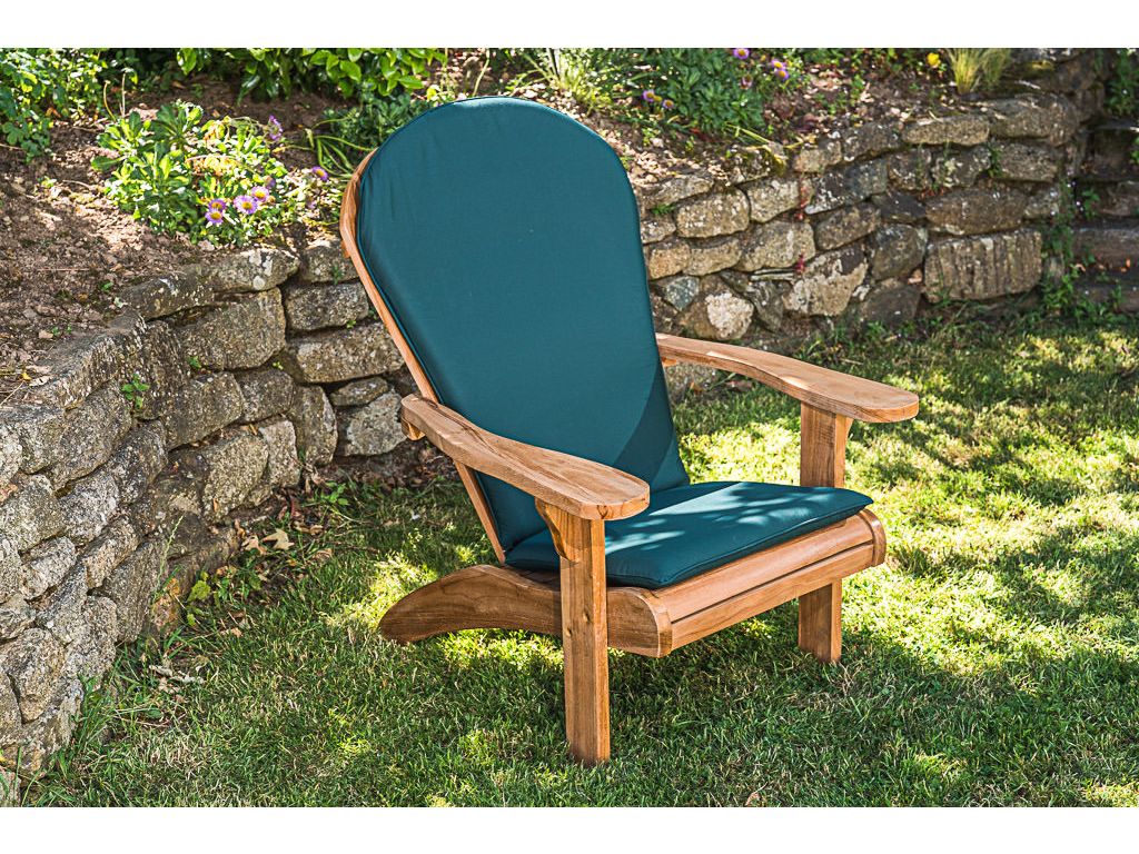 garden adirondack chair with cushion 5
