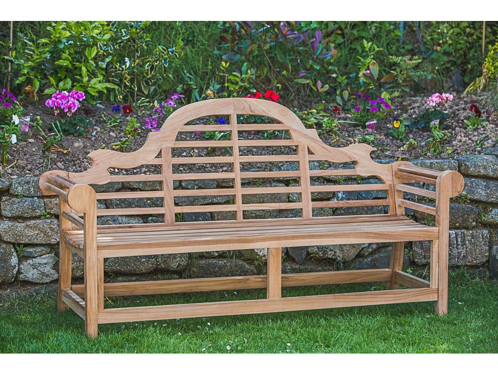 teak lutyens garden bench 6ft seats 4 stylish teak 1